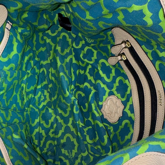 orYANY Taupe Leather Hobo Bag with Gold Details and whipstitching - Picture 8 of 13